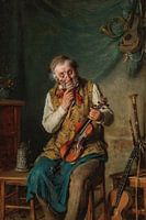 Le luthier dans son atelier