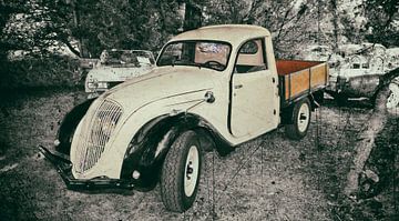 Peugeot 202 pick-up truck van aRi F. Huber