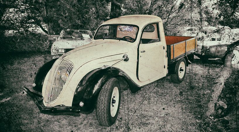 Peugeot 202 pickup truck by aRi F. Huber