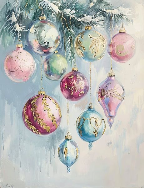 Kerstballen van De Mooiste Kunst