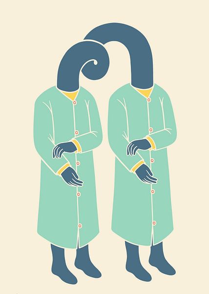 Einzigartige Kunst von XIAO AHKI