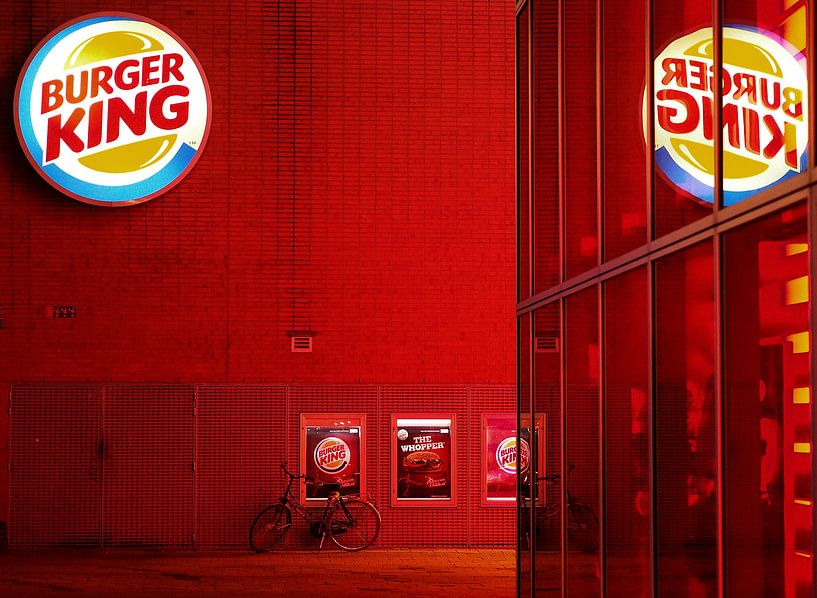 Red Burger by Alexander van der Linden
