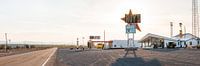 Route 66: Roy's Motel und Café (Rundblick) von Volt Miniaturansicht