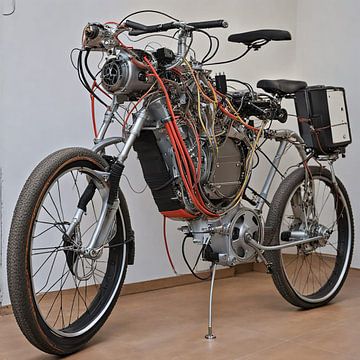 1st electric bike by renato daub