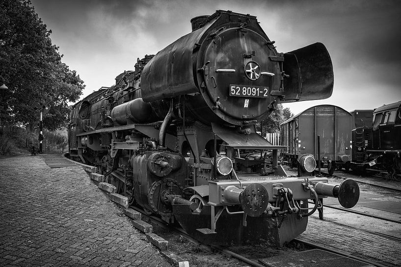 Steam locomotive 52 8091-2 of the VSM by Rob Boon