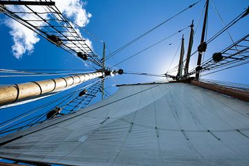 wind in the sail by Erich Fend