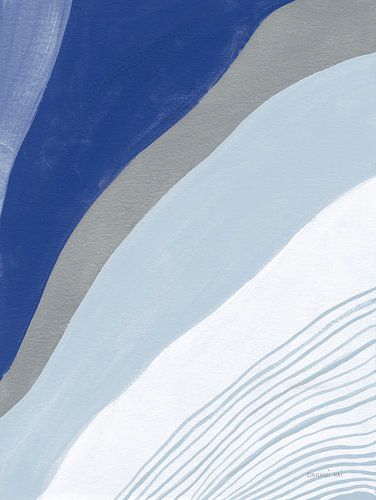 Retro Abstract IV Blue, Danhui Nai