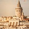 Galata Tower in Karaköy. Iconic tower in Istanbul by Melissa Peltenburg