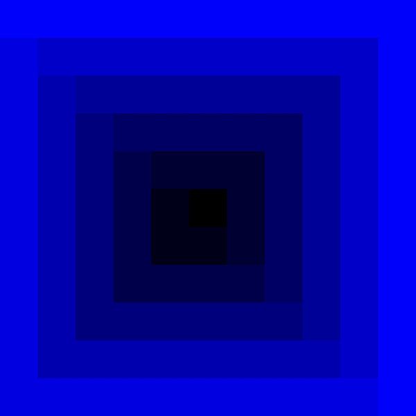 Inside out (blue) by Wim van Amelsfoort