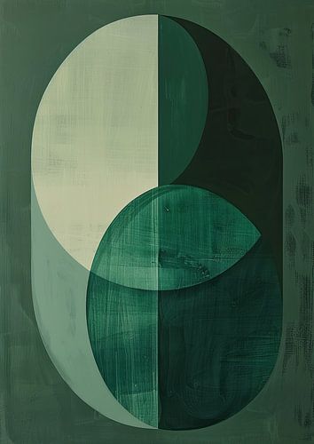 Peinture abstraite minimaliste