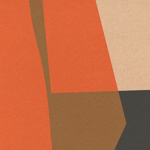 Modern retro. Abstracte en geometrische vormen nr. 11