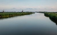 gezicht op de molens en de Rottemeren van Gerard Hol thumbnail
