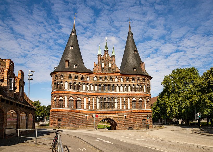 Holstentor, Lübeck, Germany by Adelheid Smitt