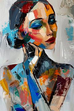 Abstract portret van ARTemberaubend