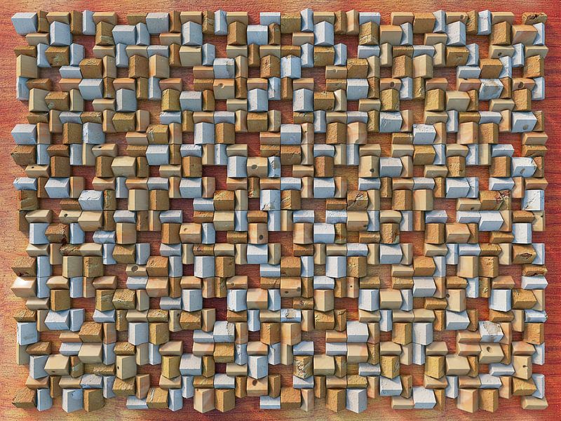 Relief H3 Käse von Frans Blok - Fotos, Kunst und weitere Wanddekoration