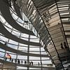 Le dôme du Reichstag sur Jim van Iterson