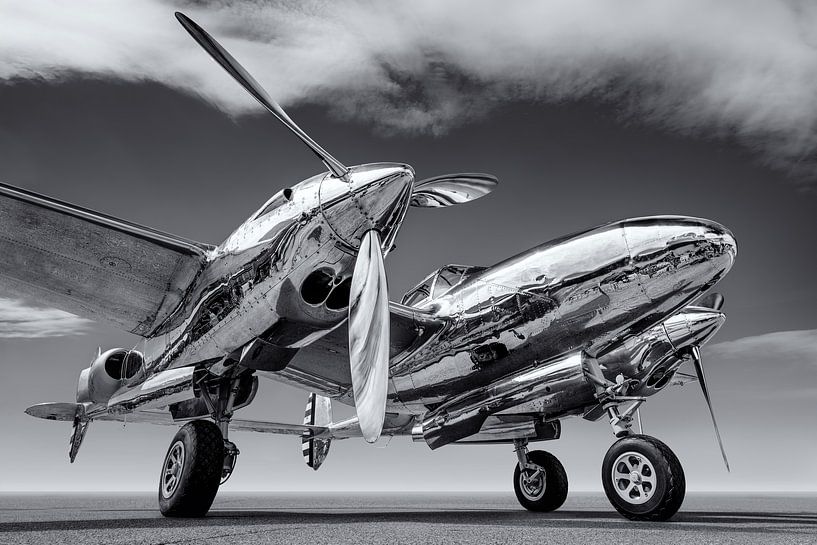 le P38 lightning par Frank Peters