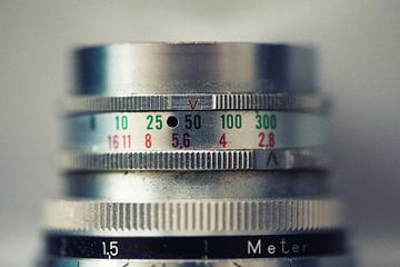 Detail of an old lens.