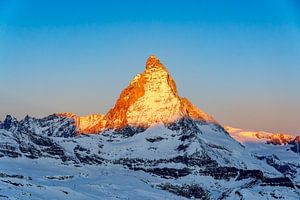 Suisse, Matterhorn, épisode 17, coucher de soleil.