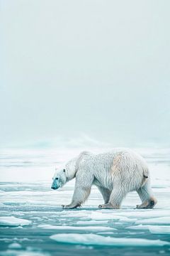 Eisbär von Poster Art Shop