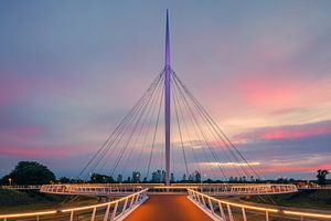 Sonnenuntergang auf dem Hovenring