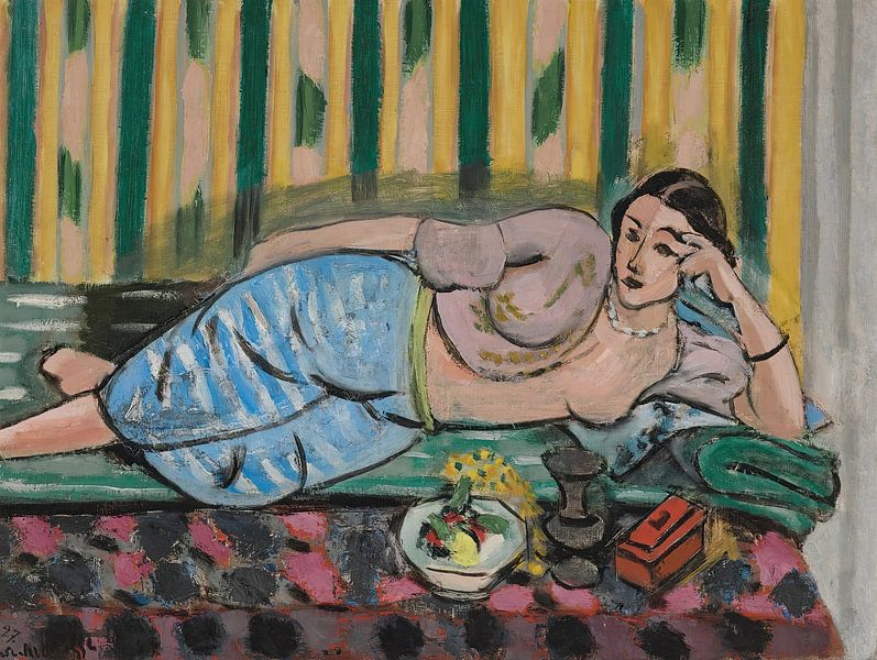 Henri Matisse - Odalisque with red casket by Peter Balan