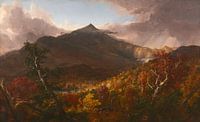 Uitzicht op Schroon Mountain, New York, na een storm, Thomas Cole van Meesterlijcke Meesters thumbnail