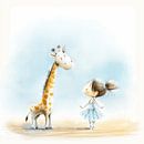 A conversation between the Giraffe and the Ballerina by Karina Brouwer thumbnail