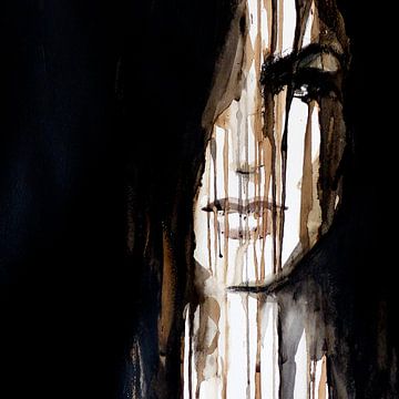 Peindre en noir sur Olga Tromp