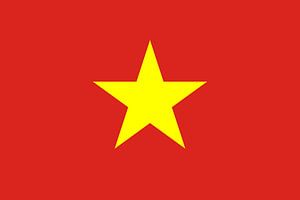 Offizielle Flagge der Sozialistische Republik Vietnam