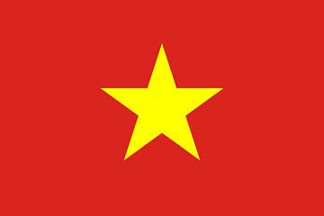Officiële vlag van de Socialistische Republiek Vietnam van de-nue-pic