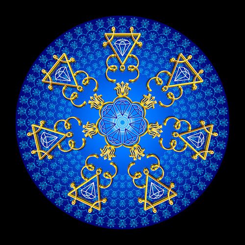 Kristal Mandala ANGEL MICHAEL-Shoon'A'Naar/Excalibur