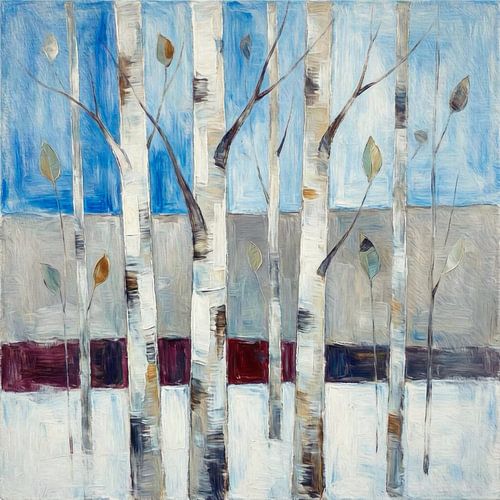 Kleiner Winterwald von Jutta Maria Pusl
