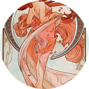 De dans - Alphonse Mucha