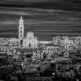 Matera -5- infrared black and white by Teun Ruijters