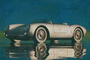 Porsche 550 Spyder des années 50 - Une voiture de sport emblématique