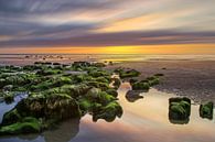 Sonnenuntergang vor der Küste der Normandie von Dennisart Fotografie Miniaturansicht