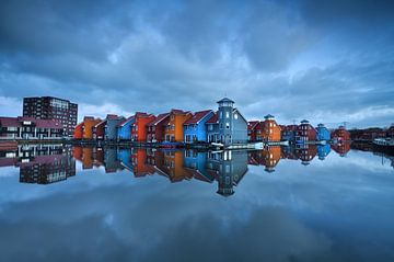 Colorful Reitdiephaven by Olha Rohulya