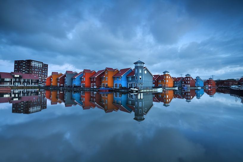 Colorful Reitdiephaven by Olha Rohulya