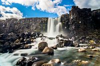 Oxararfoss waterval IJsland