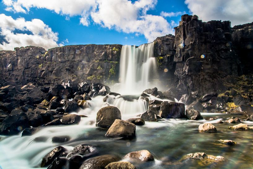 Oxararfoss waterval IJsland par Pureframed Photos