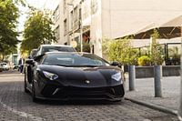 Blacked out Lamborghini Aventador S in Düsseldorf