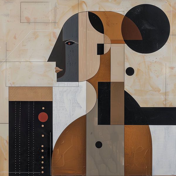 Abstract figures by Poster Art Shop