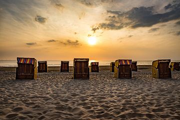 Egmond aan zee op een mooie zomeravond van Mike Bot PhotographS