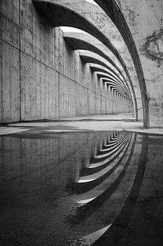 Curved forms in concrete