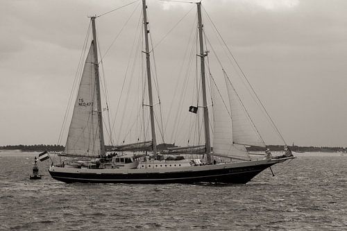 Sailing vessel three-master "de Eendracht"