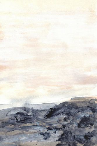 Rustig abstract landschap