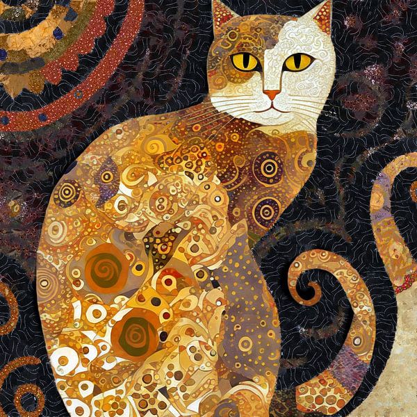 Lap cat by Jacky