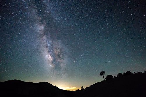 Sterrenkijken diep in de nacht
