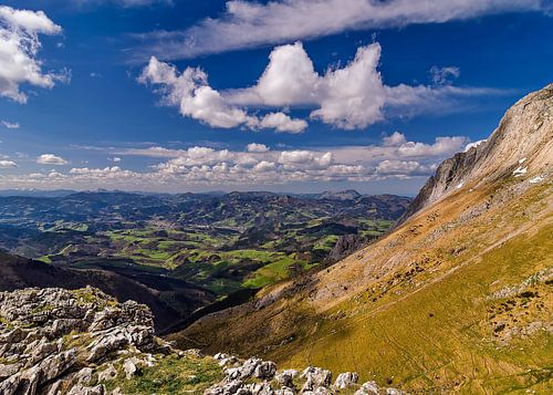 Bergpanorama in Asturië - Spanje